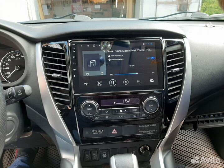 Android магнитола Pajero Sport 2016-20, есть Teyes