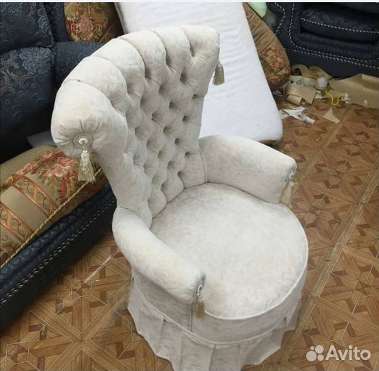 Перетяжка кресел,мебели