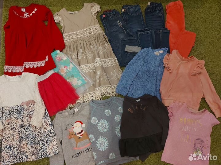 Одежда для девочки пакетом 98-104см