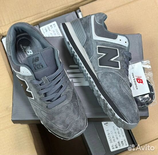 Кроссовки New balance 574 натуральная замша