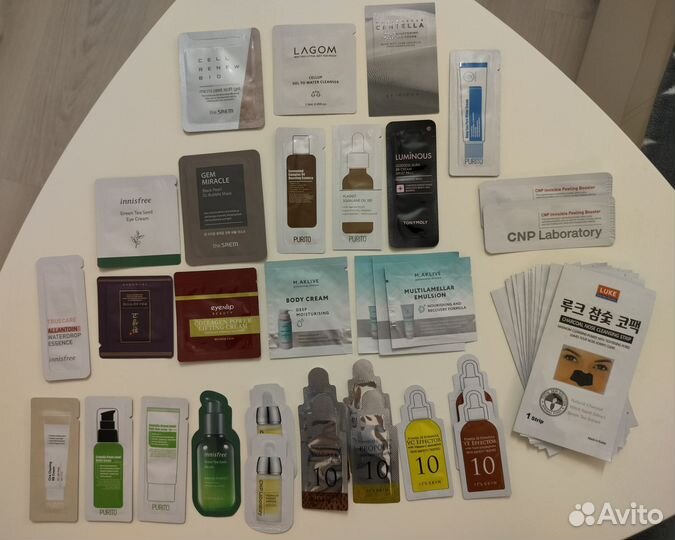 Пробники корейской косметики из Кореи
