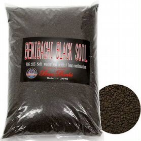 Грунт Benibachi Black Soil для креветок 5kg