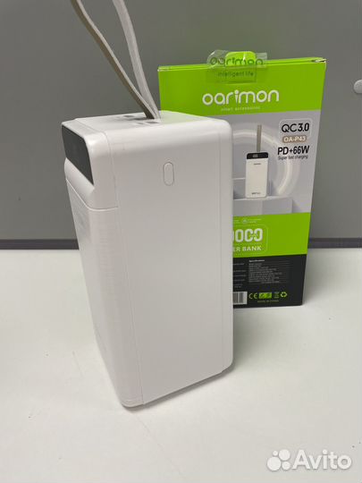 Powerbank 80000 mah с фонариком