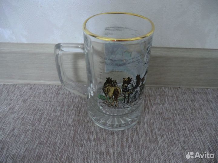 Бокал пивной германия 90 год-сувенирный