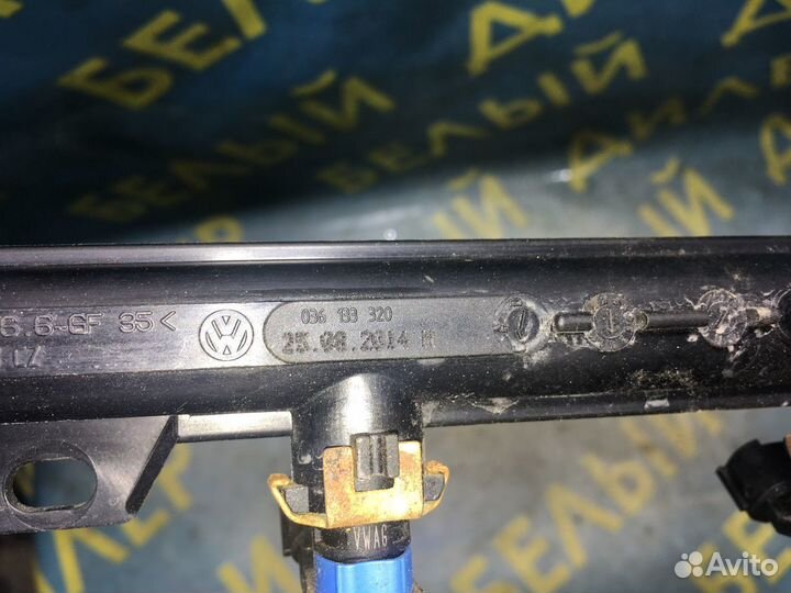 Топливная рампа форсунка Volkswagen Polo sed Rus