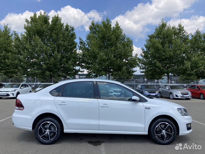 Volkswagen Polo 1.6 AT, 2018, 52 399 км