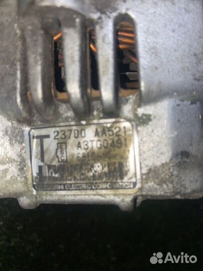 Генератор EJ204 Subaru Impreza GE EG7 23700AA521