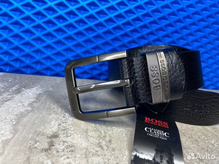 Ремень Кожаный Boss мужской