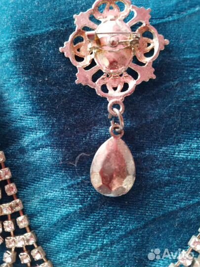 Брошь и колье СССР