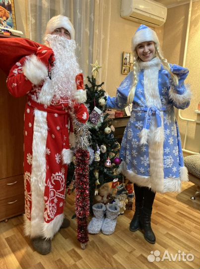 Дед Мороз и Снегурочка к вам в гости