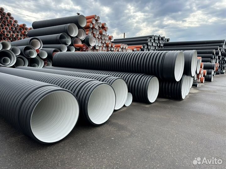 Труба гофрированная в канаву 800 ми