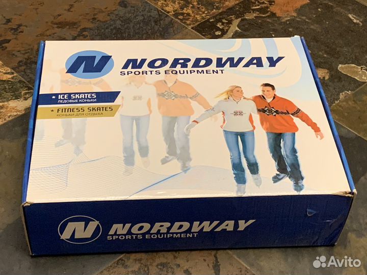 Коньки детские раздвижные Nordway р.29-33