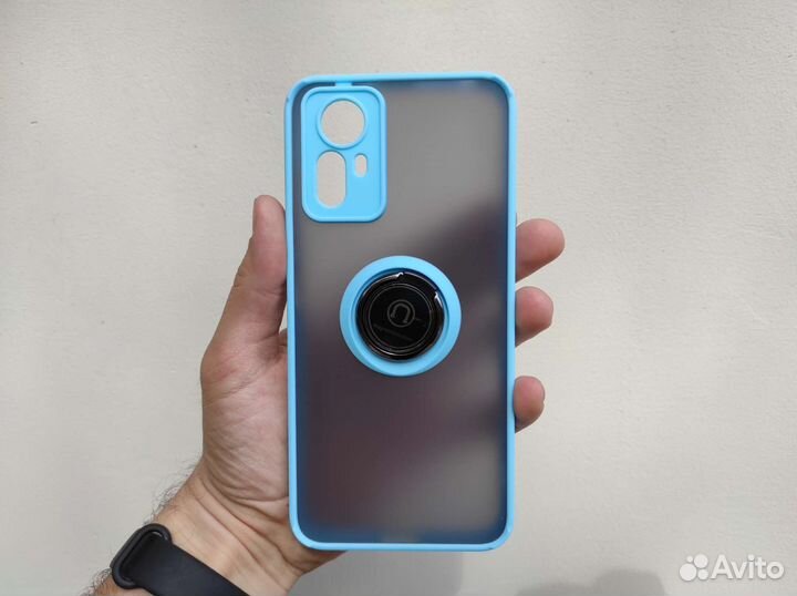 Чехол с кольцом и магнитом для Redmi Note 12S 4G