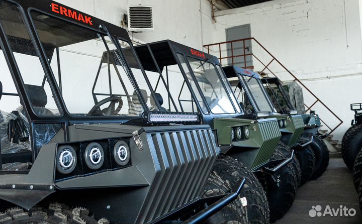 Вездеход переломка Ермак (Снегоболотоход)