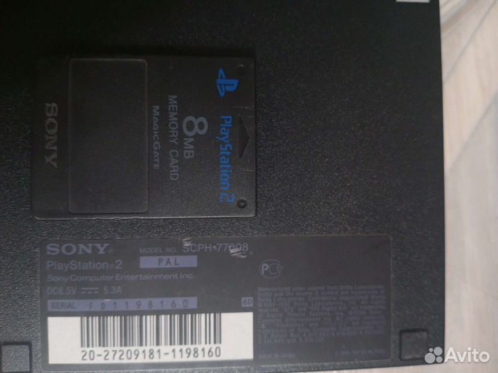 Sony playstation 2 PS2 fat