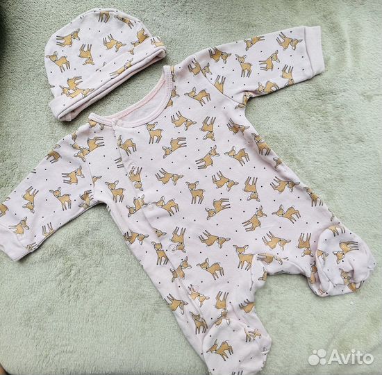Пакет одежды для девочки 0-3 месяца