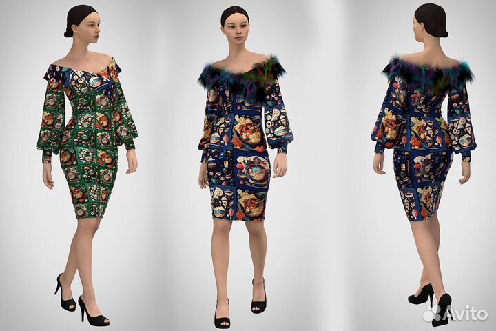 Моделирование и визуализация одежды