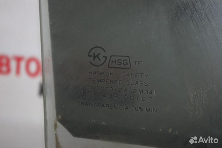 Стекло двери задней правой для Daewoo Nexia 1995-2