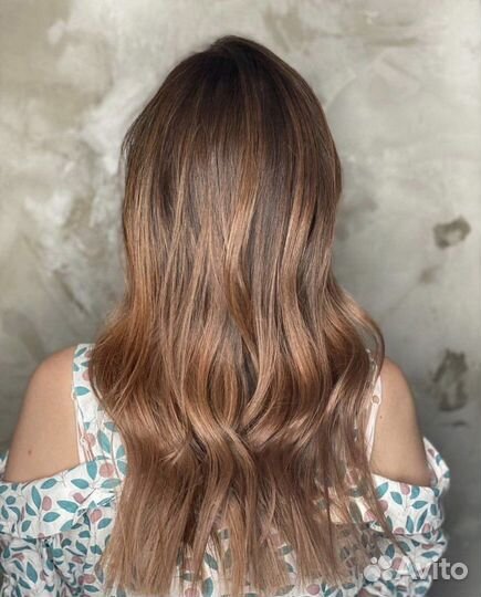 Окрашивание волос, стрижки