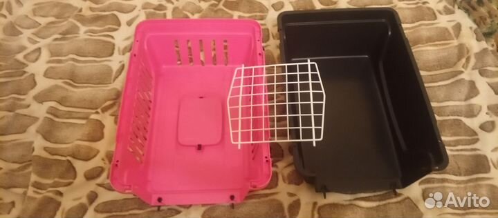 Переноска для животных пластиковая