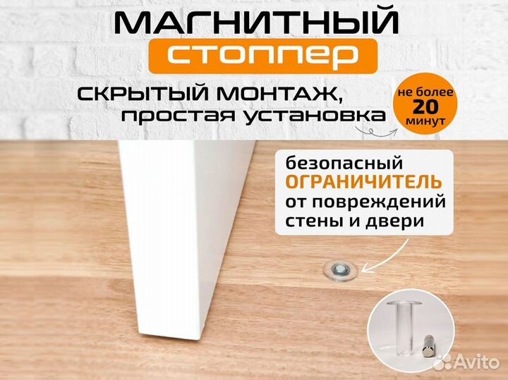 Фиксатор дверей, упор