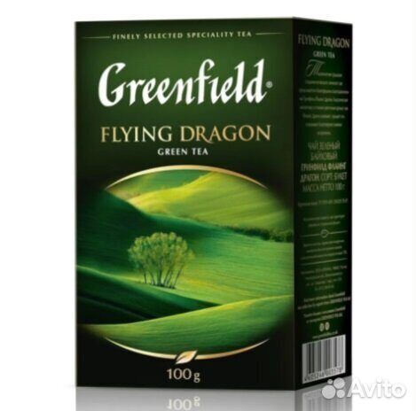 Опт - Чай Greenfield Flying Dragon Зелёный 100г