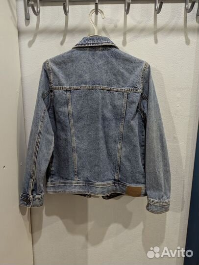 Джинсовая куртка mango 140 для мальчика