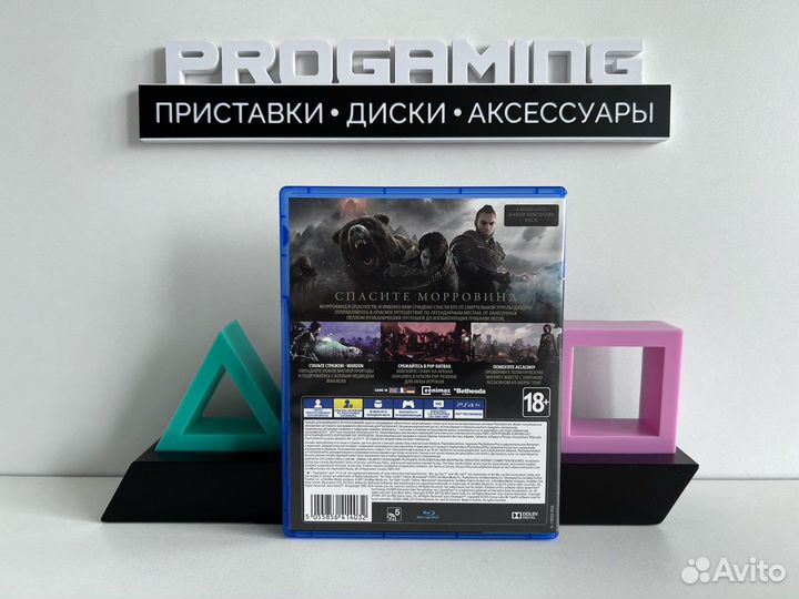 Morrowind диск для Sony PS4