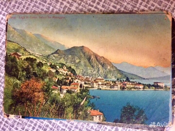 Почтовые карточки старинные европейские, пейзажи