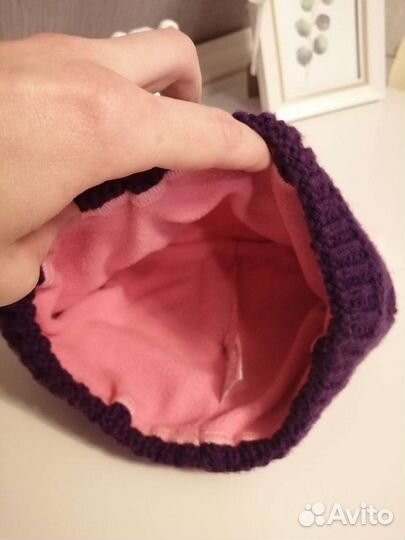 Шапки зима-весна, тёплые, на объём 50-54