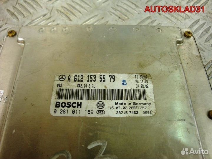 Эбу Mercedes-Benz W203 A6121535579