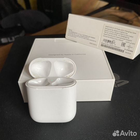 Кейс для airpods 2 оригинал