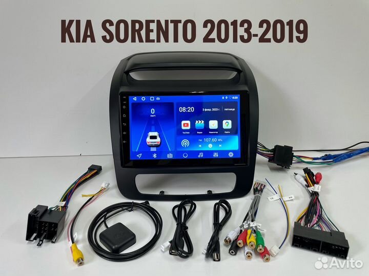 Магнитола KIA Sorento 2/32 гб на андроид