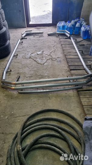 Обвес защита бамперов и порогов Лексус 570