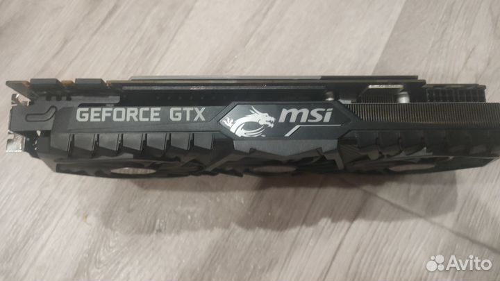 Видеокарта msi GTX 1080ti gaming x trio