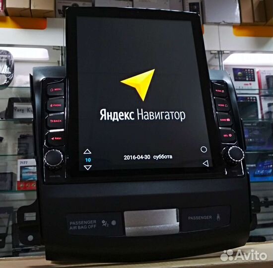 Mitsubishi Outlander XL магнитола Android Tesla