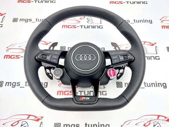 Руль Audi RS с подушкой Ауди A4 B9 RS4 А4