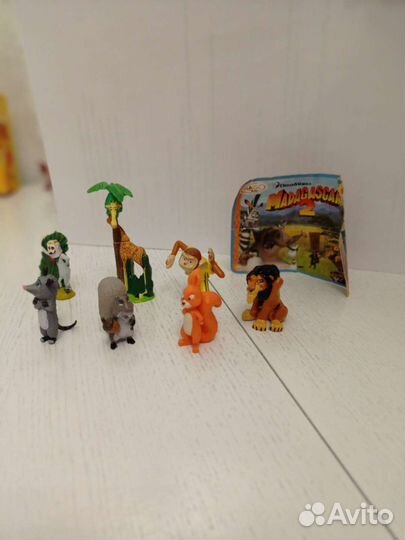 Киндер сюрприз игрушки 90 -х Мадагаскар