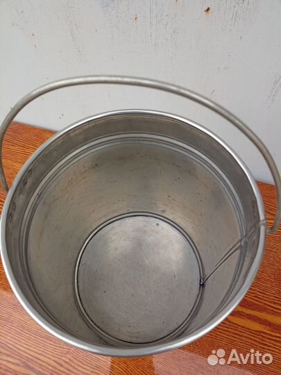 Ведро из нержавейки
