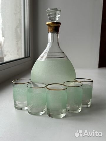 Графин с рюмками СССР