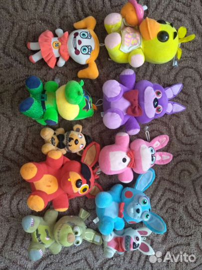Набор мягких игрушек аниматроники