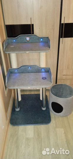 Когтеточка, домик, игровой комплекс для кошек