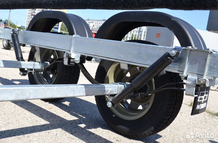 Прицеп лодочный двухосный габарит 5,9м мзса81773G