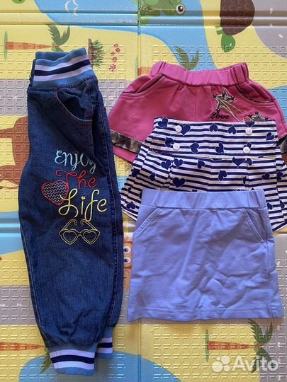 Детские вещи на девочку пакетом