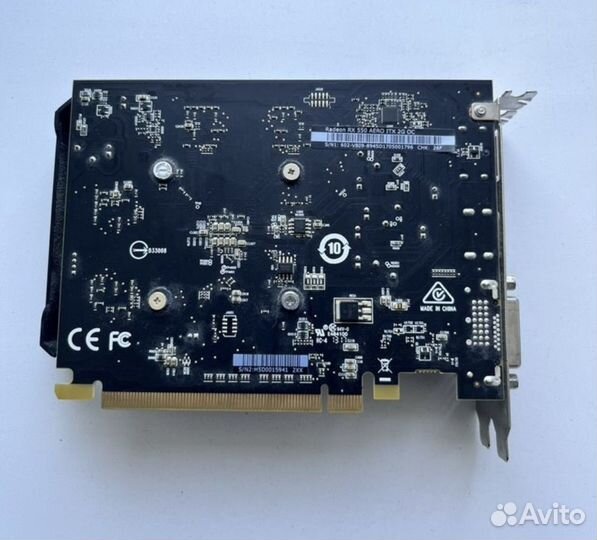 Видеокарта MSI rx 550 2gb
