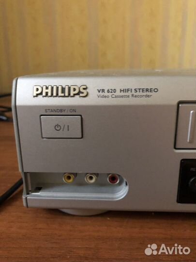 Видеомагнитофон philips vr 620 hi fi stereo