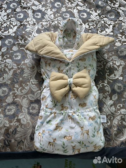 Комплект зимний/конверт/комбинезон/шапочка