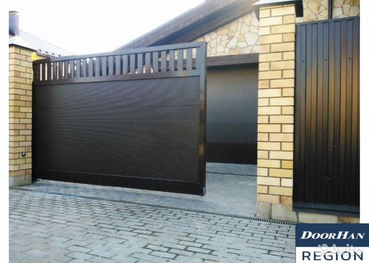 Откатные ворота Дорхан
