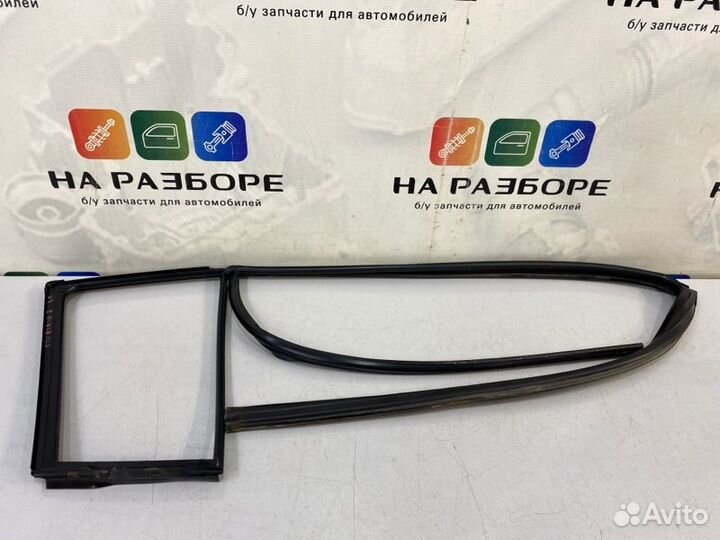 Уплотнительная резинка стекла двери задняя левая