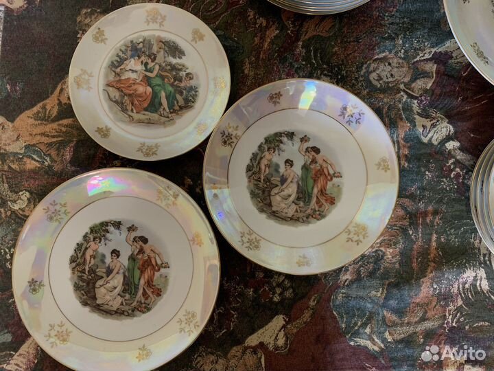 Сервиз столовый «Мадонна» перламутр на 6 персон